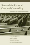 Cover of Research in Pastoral Care and Counseling