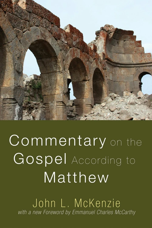 Cover of Commentary on the Gospel According to Matthew