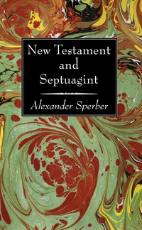 Cover of New Testament and Septuagint