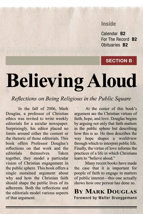 Cover of Believing Aloud