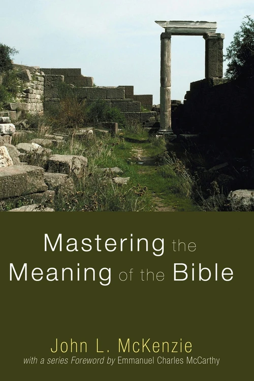Cover of Mastering the Meaning of the Bible