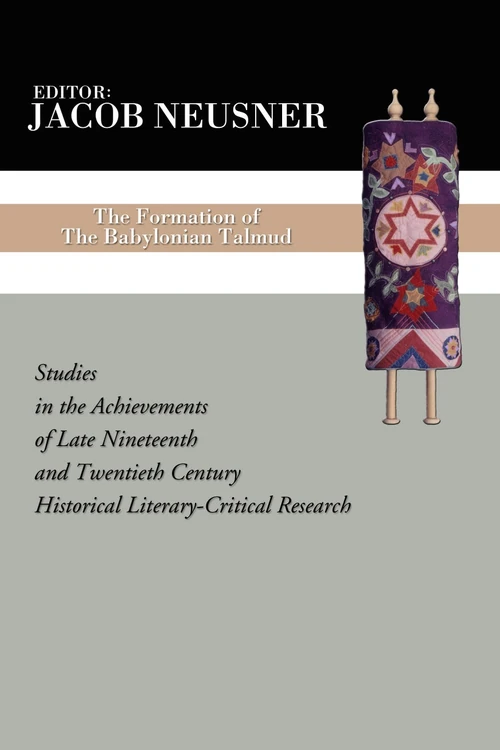 Cover of The Formation of the Babylonian Talmud