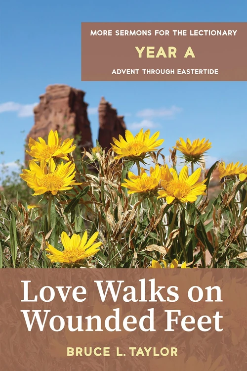Cover of Love Walks on Wounded Feet