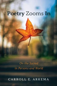 Cover of Poetry Zooms In