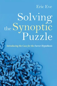 Cover of Solving the Synoptic Puzzle