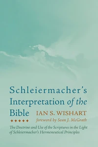 Cover of Schleiermacher’s Interpretation of the Bible