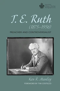 Cover of T. E. Ruth (1875–1956)