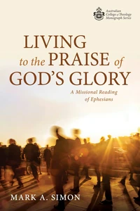 Cover of Living to the Praise of God’s Glory