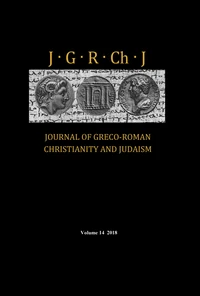 Cover of Journal of Greco-Roman Christianity and Judaism, Volume 14