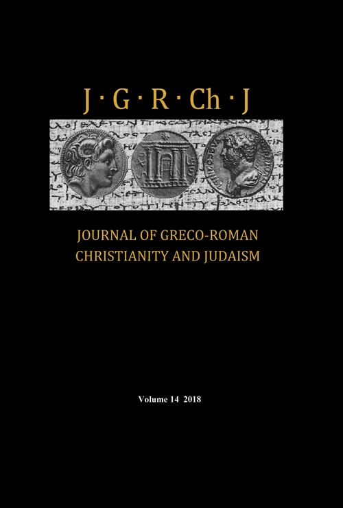 Cover of Journal of Greco-Roman Christianity and Judaism, Volume 14