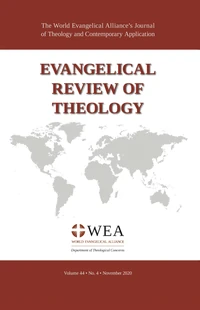 Cover of Evangelical Review of Theology, Volume 44, Number 4, November 2020