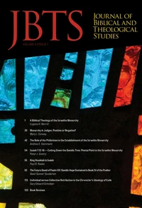 Cover of Journal of Biblical and Theological Studies, Issue 4.1