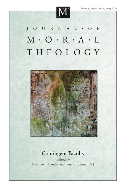 Cover of Journal of Moral Theology, Volume 8, Special Issue 1