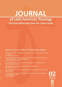 Cover of Journal of Latin American Theology, Volume 13, Number 2