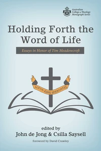 Cover of Holding Forth the Word of Life