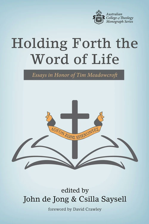Cover of Holding Forth the Word of Life