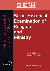 Cover of Socio-Historical Examination of Religion and Ministry, Volume 1, Issue 1