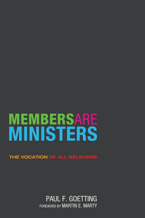 Cover of Members Are Ministers