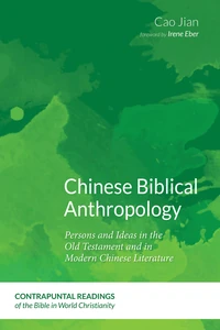 Cover of Chinese Biblical Anthropology