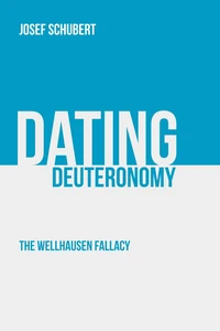 Cover of Dating Deuteronomy