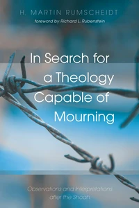 Cover of In Search for a Theology Capable of Mourning