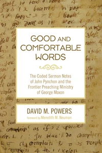 Cover of Good and Comfortable Words
