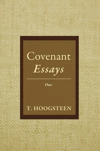 Cover of Covenant Essays: One