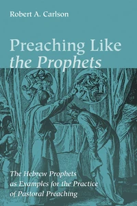 Cover of Preaching Like the Prophets