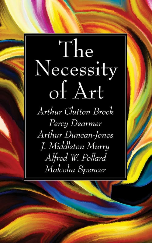 Cover of The Necessity of Art