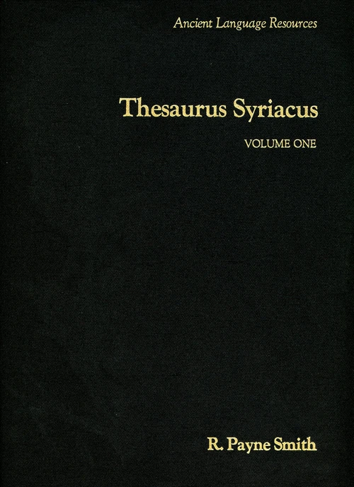 Cover of Thesaurus Syriacus