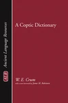 Cover of A Coptic Dictionary