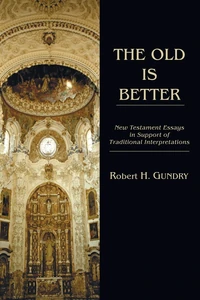 Cover of The Old is Better