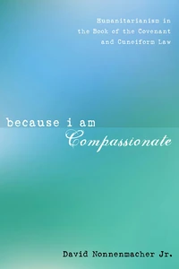 Cover of Because I Am Compassionate