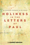 Cover of Holiness in the Letters of Paul