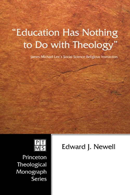 Cover of "Education Has Nothing to Do with Theology"