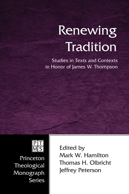 Cover of Renewing Tradition