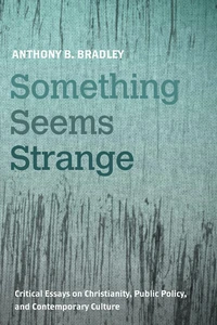 Cover of Something Seems Strange