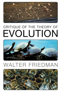 Cover of Critique of the Theory of Evolution