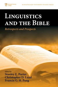 Cover of Linguistics and the Bible