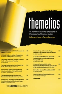 Cover of Themelios, Volume 45, Issue 3