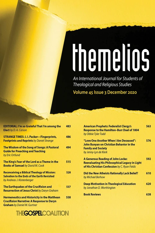 Cover of Themelios, Volume 45, Issue 3