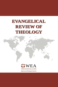Cover of Evangelical Review of Theology, Volume 45, Number 1, February 2021