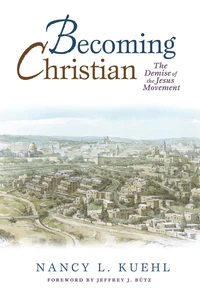 Cover of Becoming Christian