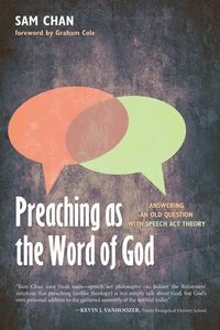 Cover of Preaching as the Word of God