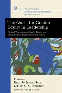 Cover of The Quest for Gender Equity in Leadership