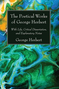 Cover of The Poetical Works of George Herbert