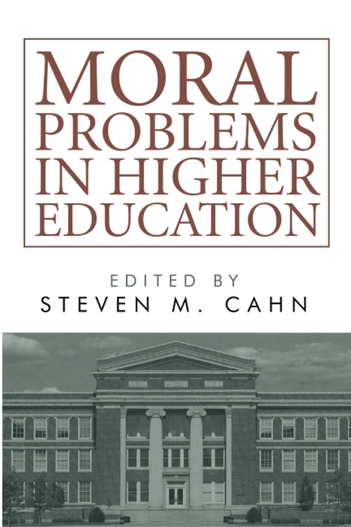 Cover of Moral Problems in Higher Education