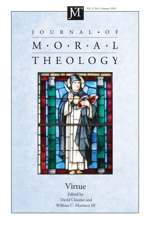 Cover of Journal of Moral Theology, Volume 3, Number 1