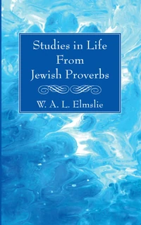 Cover of Studies in Life From Jewish Proverbs