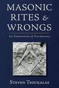 Cover of Masonic Rites and Wrongs